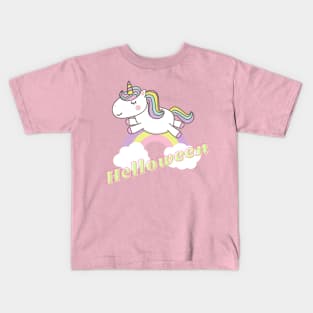 helloween ll unicorn Kids T-Shirt